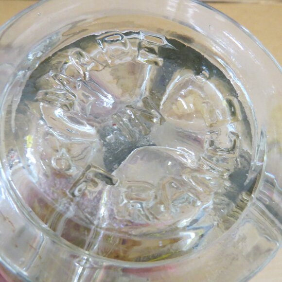 Vintage 4 Chamber Liquor Decanter Clear Glass Bottle Barware Levert & Co  11" - Picture 9 of 9